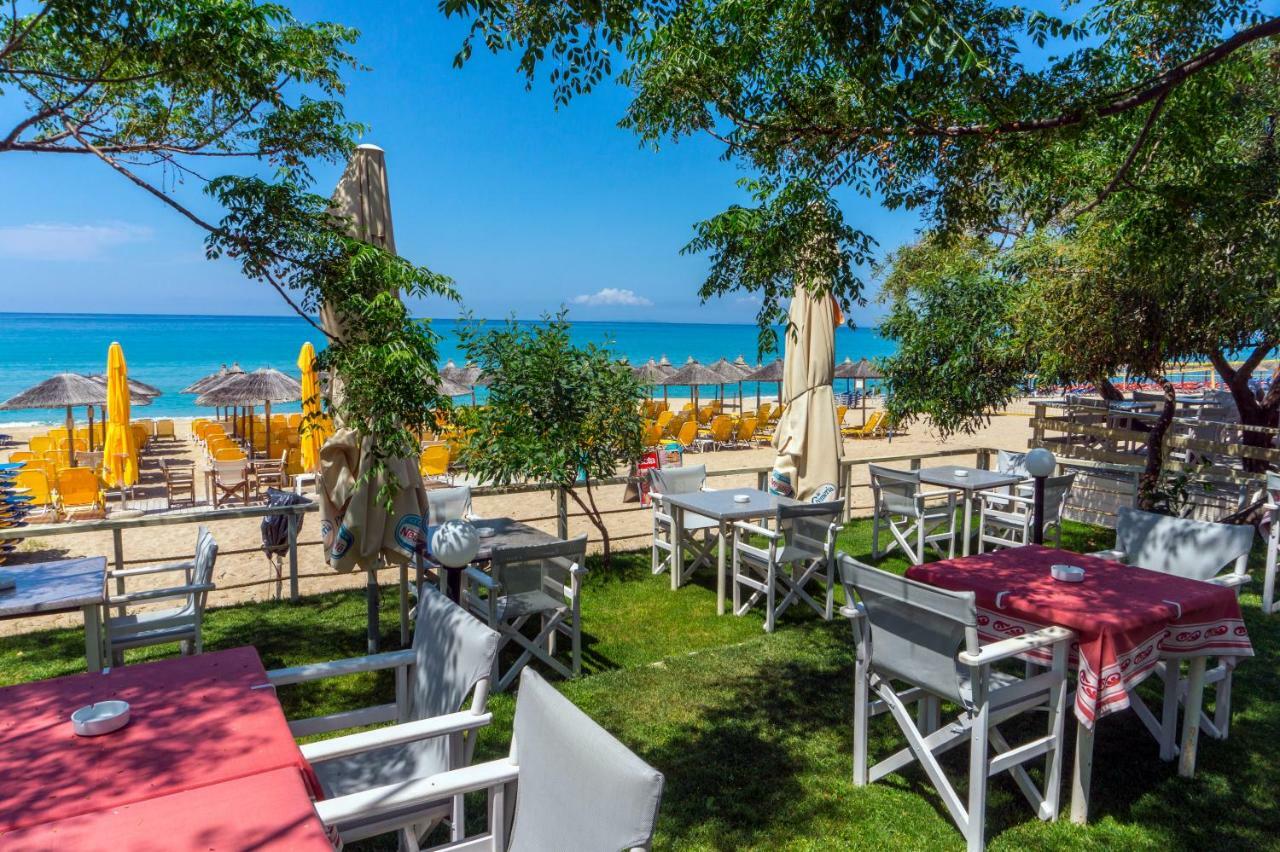 Hotel Loukas Vrachos Paralia Vrachou Exterior foto